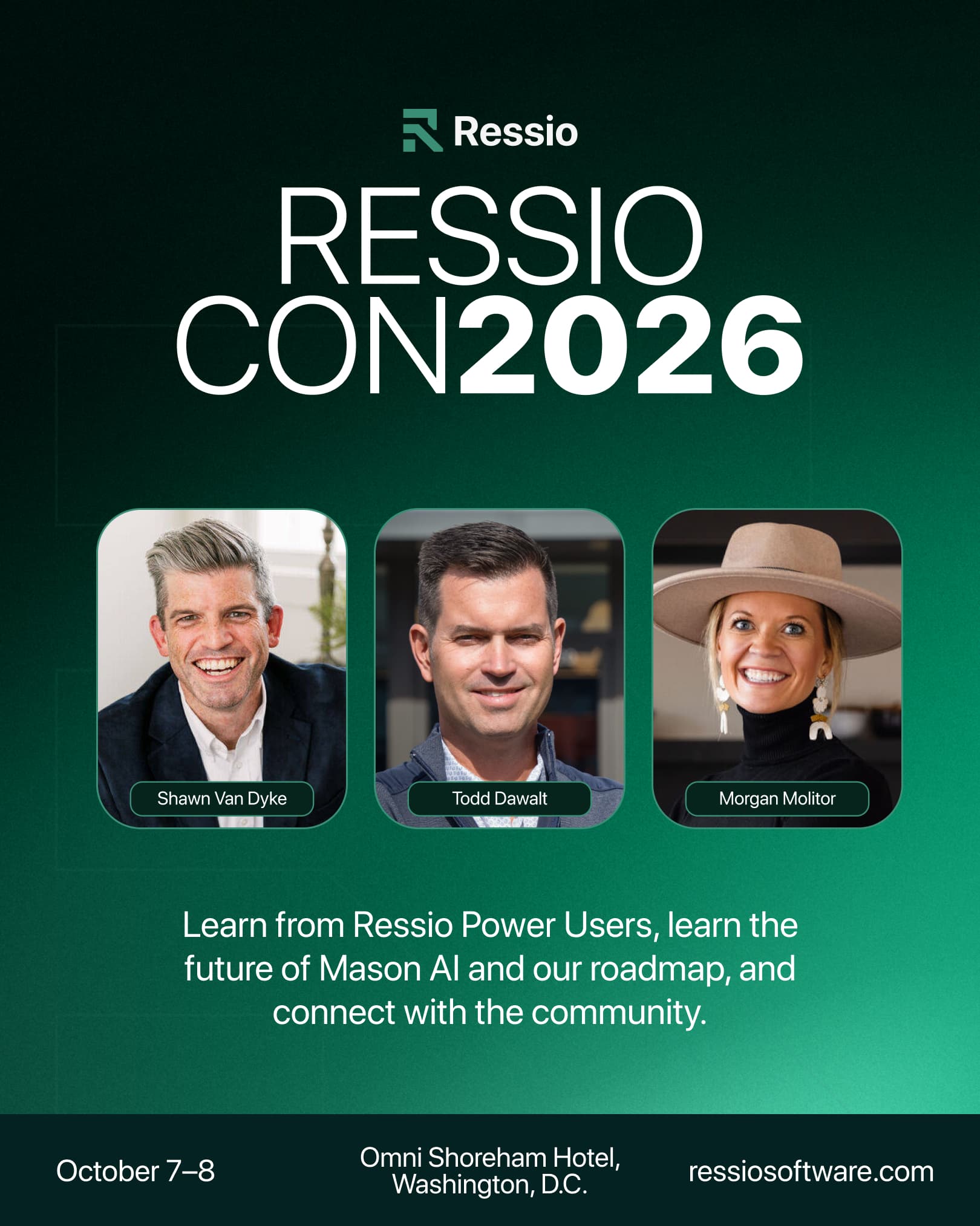 RessioCon 2026 speakers