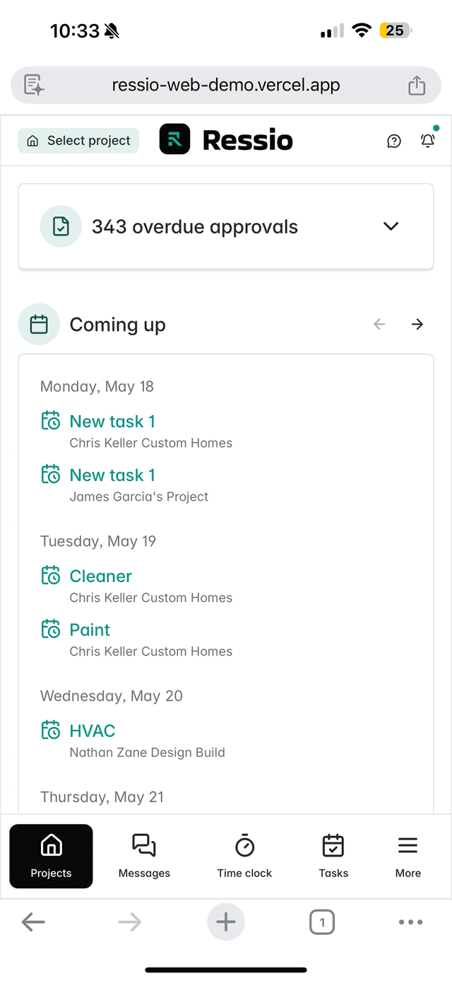 All your projects, one dashboard